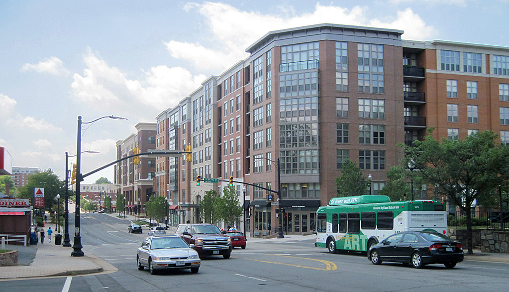 Columbia pike old and new streetscapes wart The new infil… Flickr