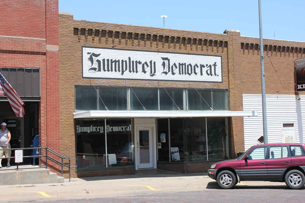 Humphrey Democrat Newspaper Office Humphrey, NE Humphrey… Flickr