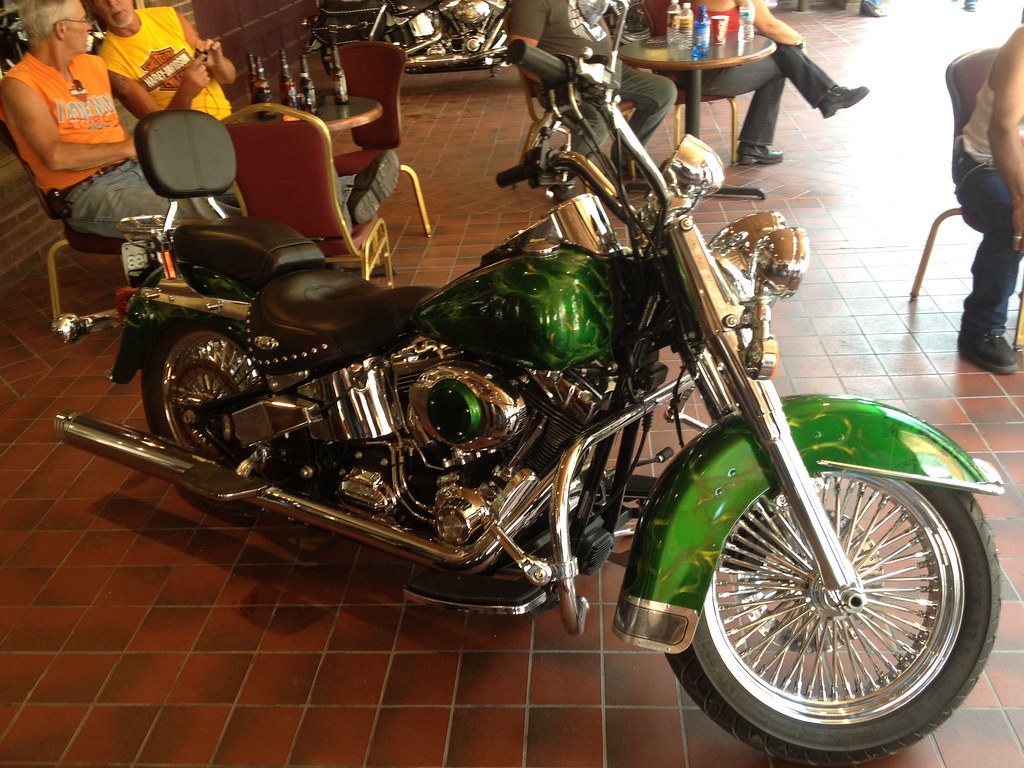 Sturgis 2012 FlexFuel Harley on display in front of the S… Flickr