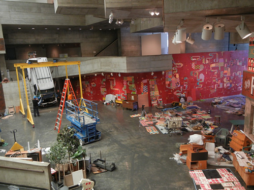 Barry McGee at Berkeley Art Museum _ 8448 Getting Ready