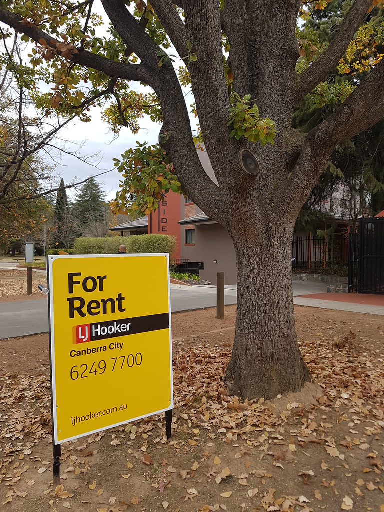 For Rent sign in Turner A for rent sign for LJ Hooker outs… Flickr