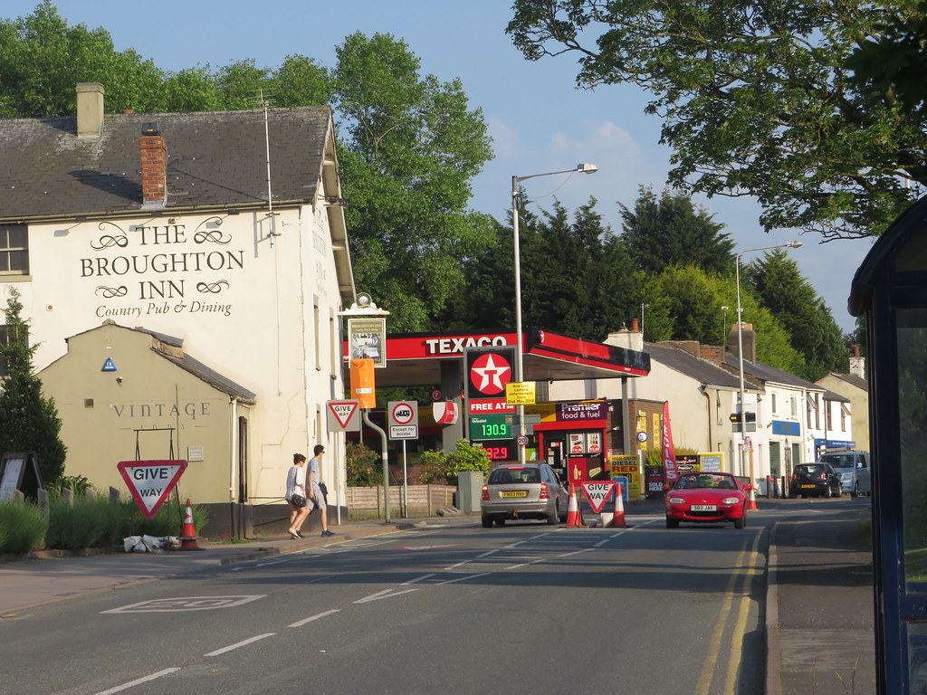 Texaco Broughton Service Station, Garstang Road, Brought… Flickr