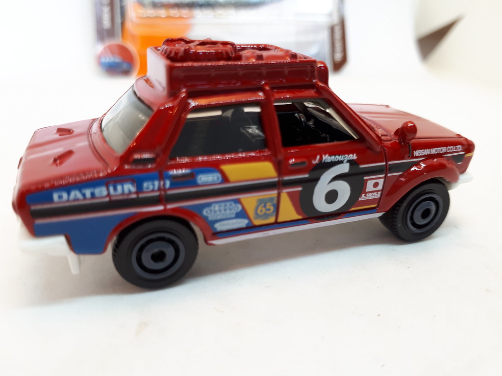 MATCHBOX 1970 DATSUN BLUEBIRD 510 RALLY NO11 1/64 There ar… Flickr