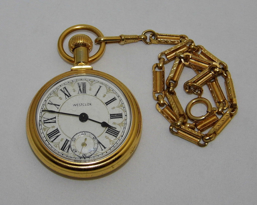 Vintage Westclox Pocket Watch, The Conductor, Made In USA,… Flickr