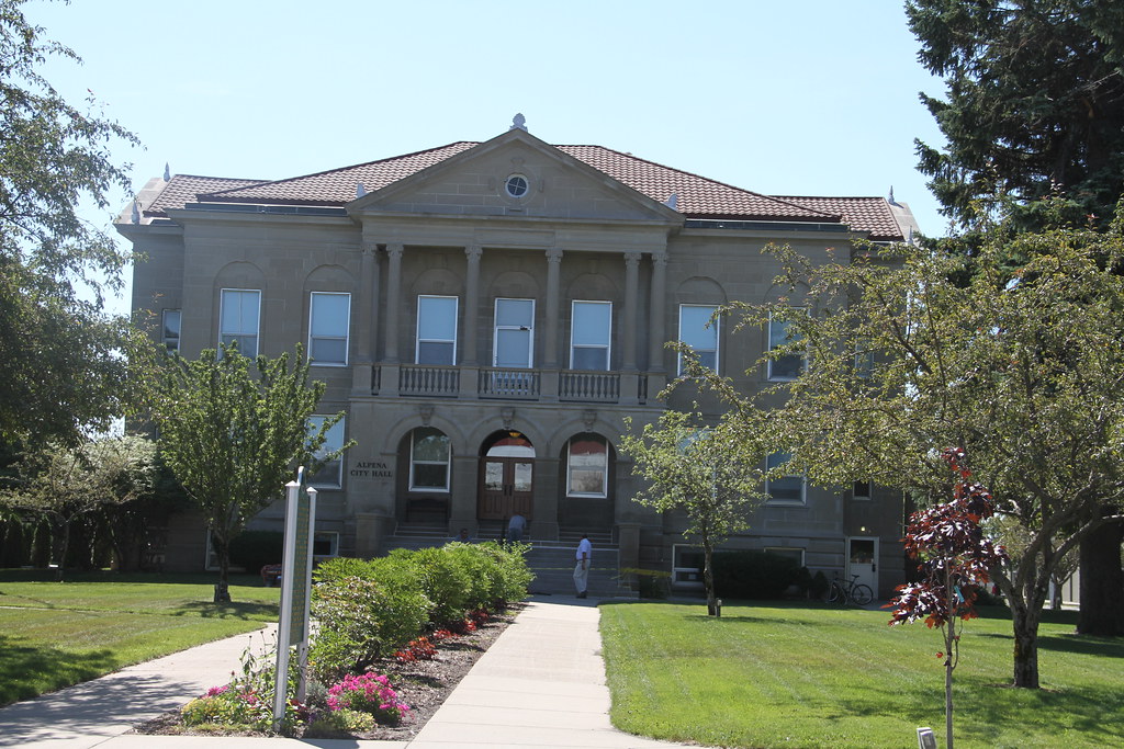 Alpena Michigan, Alpena County MI City Hall Bruce Wicks Flickr