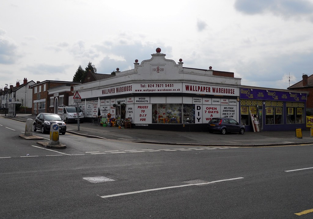 Coventry Art Deco Wallpaper Shop Maudslay Road Saxon Sky Flickr