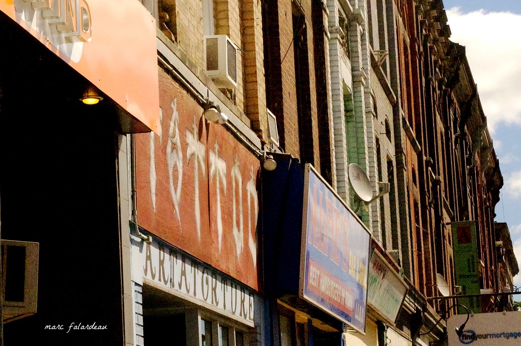 ON QUEEN STREET EAST queen at sherbourne" marc falardeau Flickr