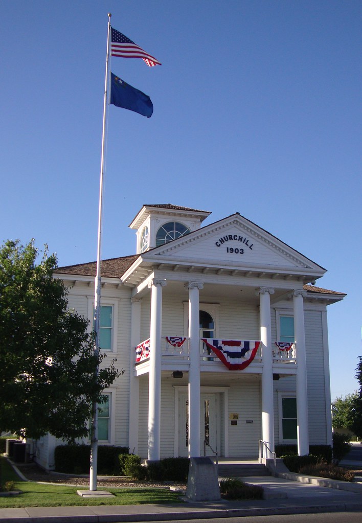 Churchill County Courthouse (Fallon, Nevada) The Churchill… Flickr