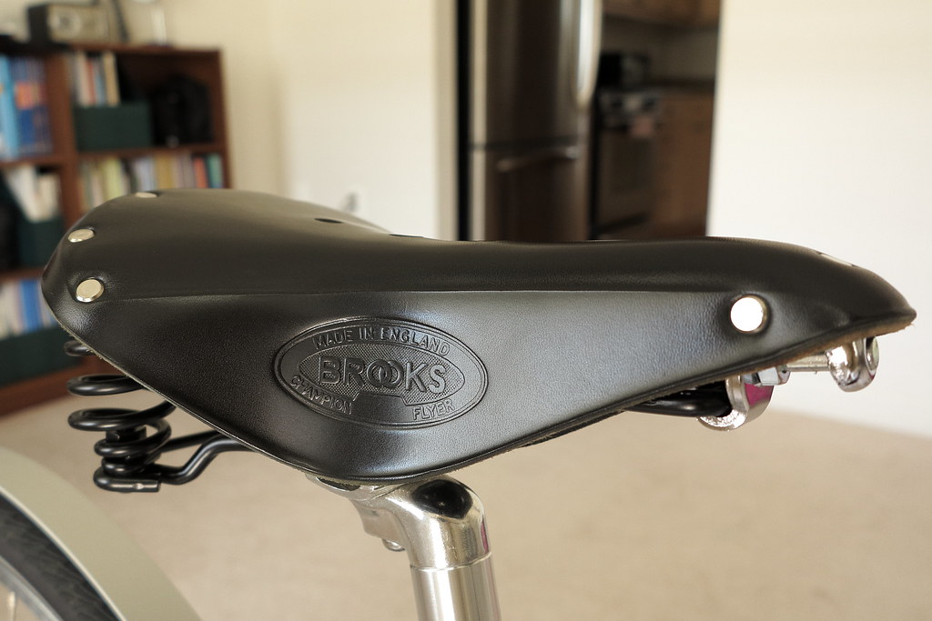 Brooks Saddle on the Jamis In order to provide maximum com… Flickr