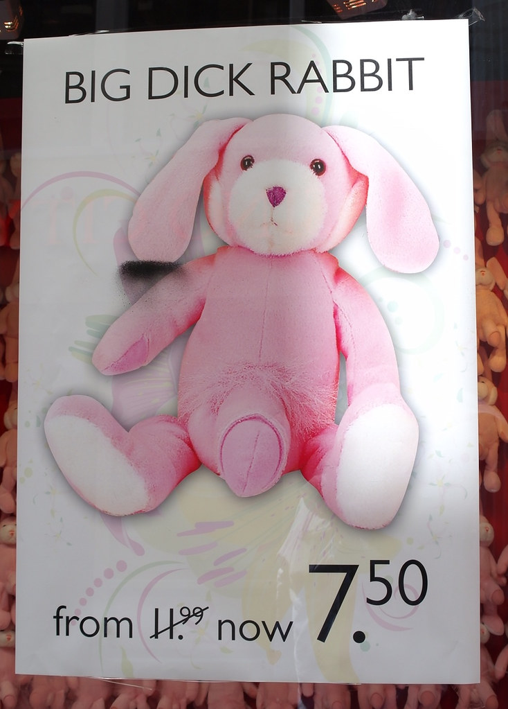 Big Dick Rabbit, kind of self explanatory Yes, you read