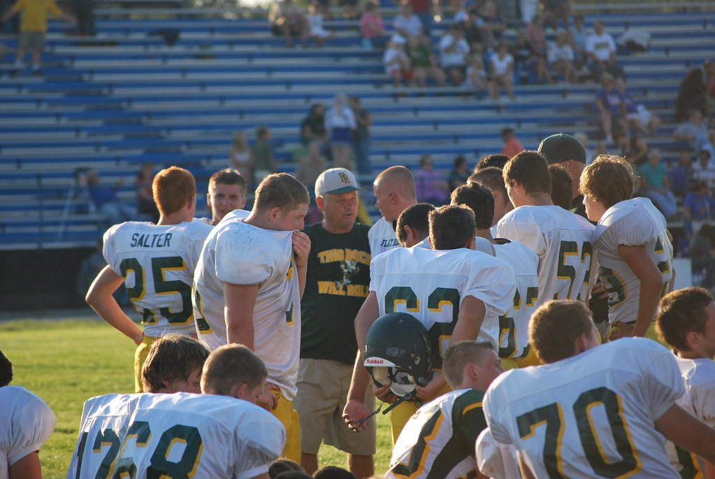Flat Rock v. Ida Football Bill Rice Flickr