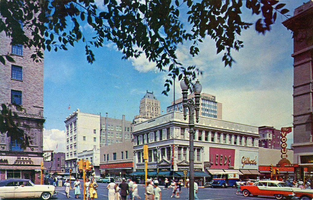 downtown el paso texas 1950s Ryan Khatam Flickr