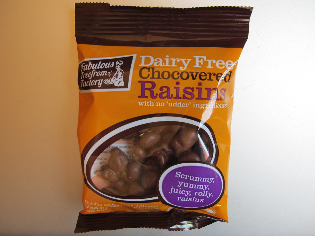 Dairy free chocolate raisins Rain Rabbit Flickr