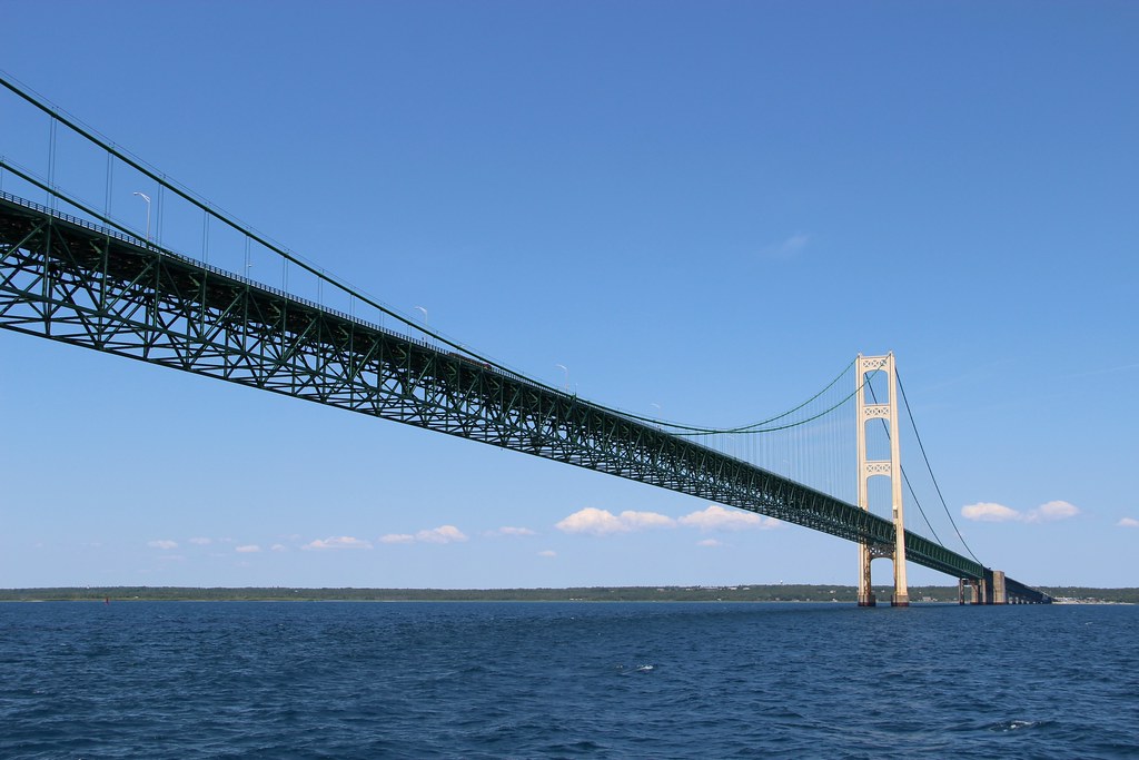 Mackinac Bridge (Mackinac City, Michigan) Mackinac Bridge … Flickr