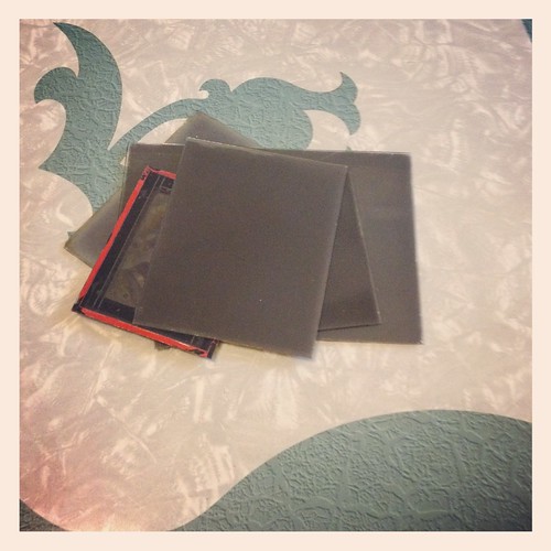 vintage glass photo plates with pictures of homes 10 for … Flickr