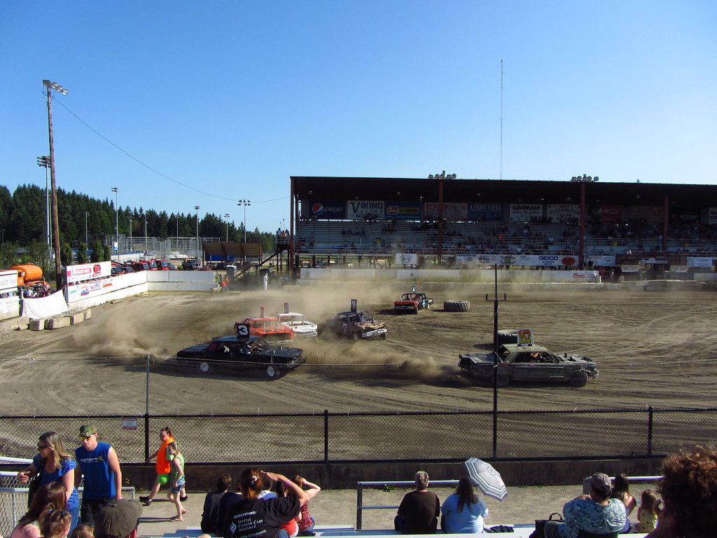 20120707 Kitsap Destruction Derby Zack Heistand Flickr