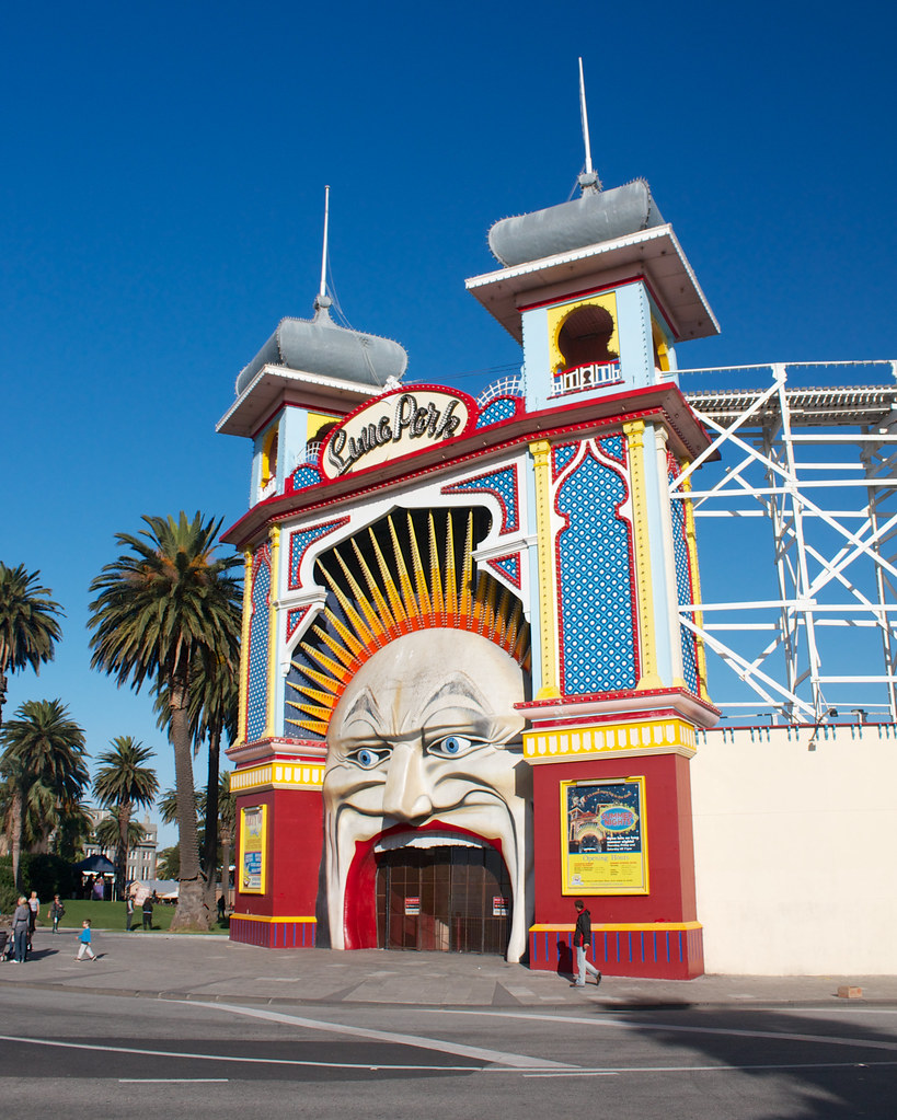 Luna Park, Melbourne This was the first of the four Luna P… Flickr