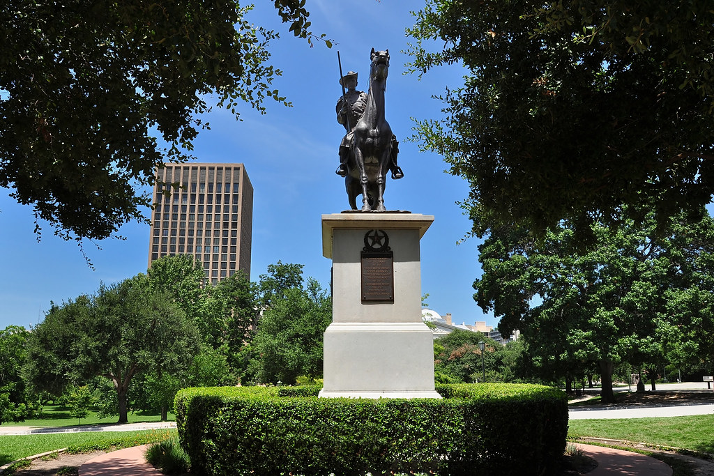 Statue at the Texas State Capital in Austin John Carrel Flickr