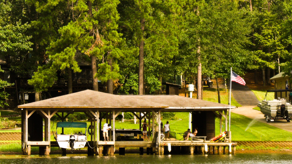 Lake Nacogdoches, Nacogdoches, Texas Deck in the lake Brian Kim Flickr