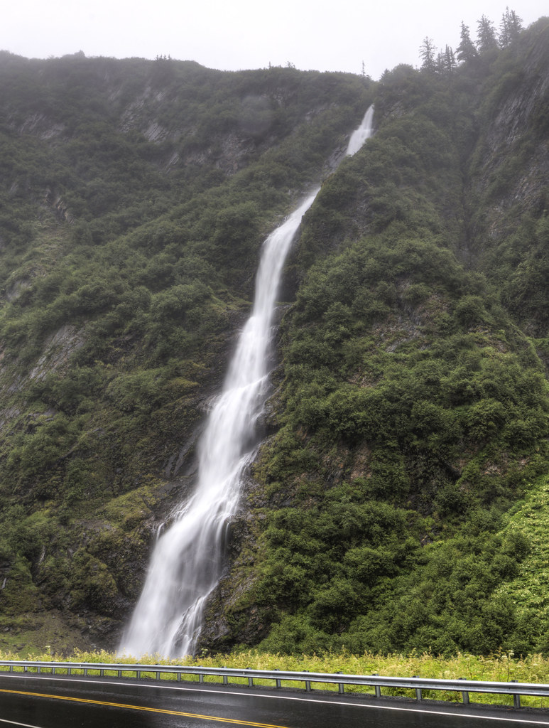 Bridal Veil Falls near Valdez AK Scott Lough Flickr