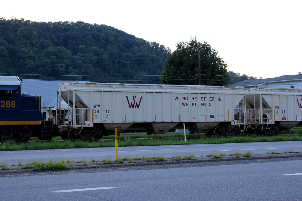 W&W 3029 Closed Top Hopper, McMechen, WV Winchester & Wes… Flickr