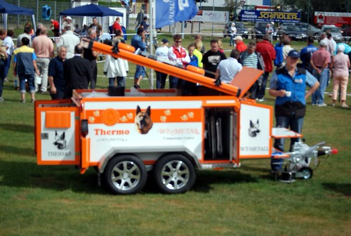 owalo design Hundebox Fur Anhangerkupplung