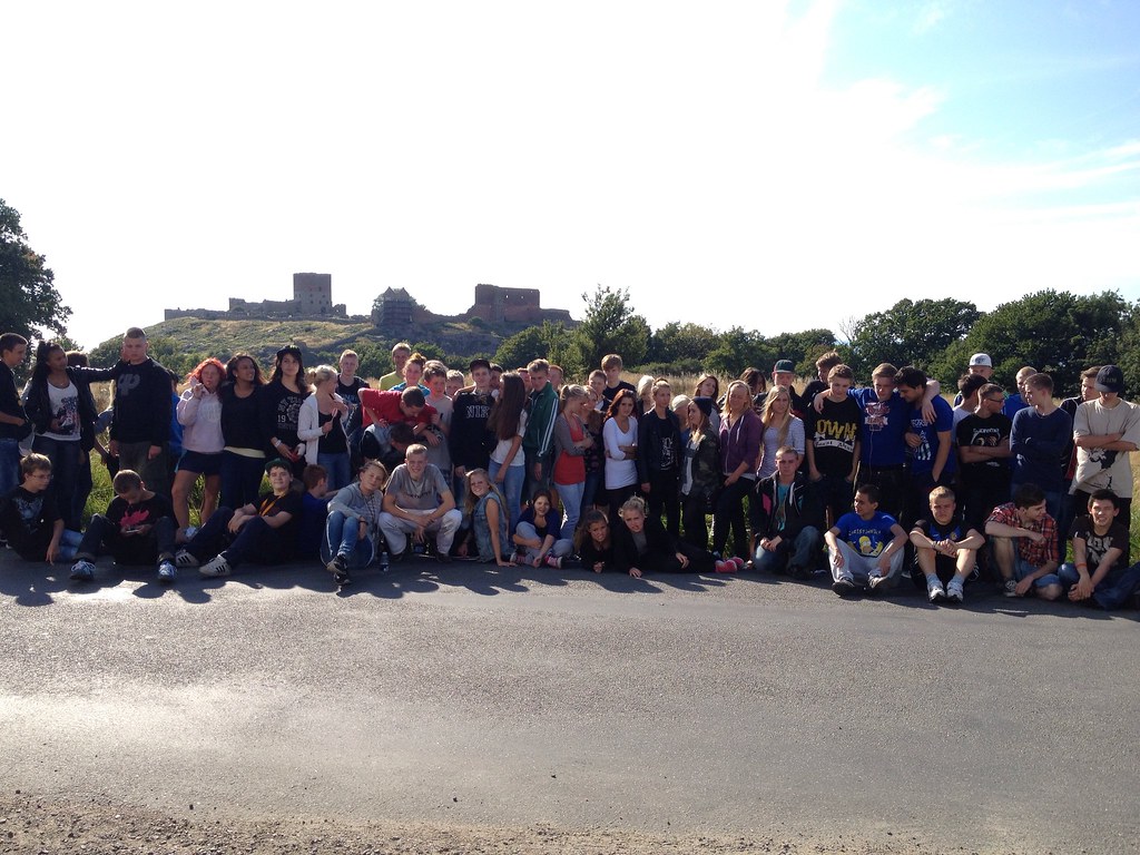 Ø rundtur Bornholms Efterskole ved Hammershus Bornholms Efterskole