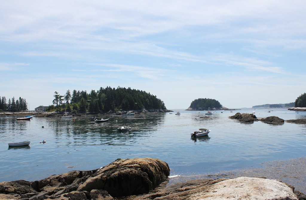 Five Islands Maine Beyond the harbor. lepacoco Flickr