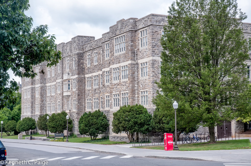 Justin's VA Tech Campus Tour Patton Hall is an academic bu… Flickr