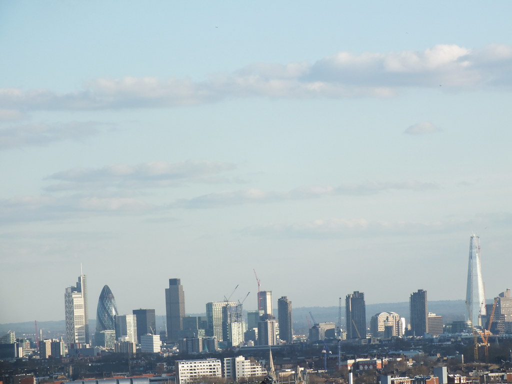 View of London from a bridge in North London ohi007 Flickr