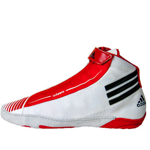 Adidas ADIZERO Wrestling Shoes White Black RED New for the… Flickr