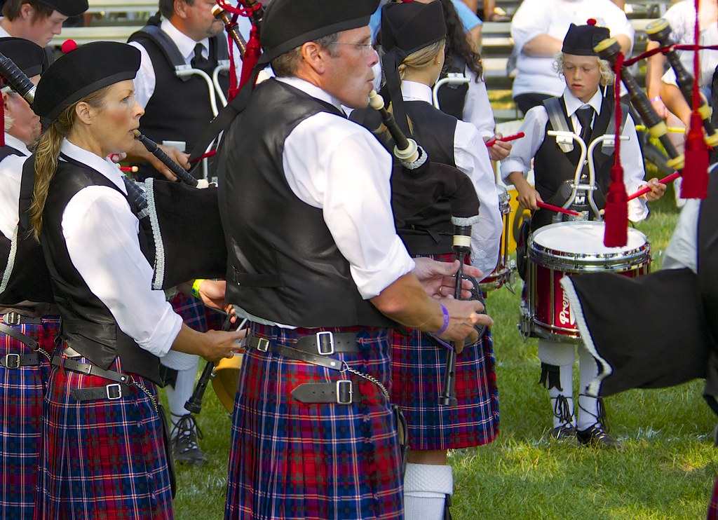 Glengarry Pipe Band at the Highland Games in Maxville Flickr