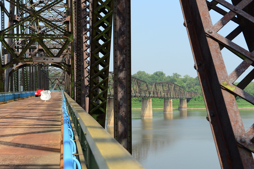 Old Chain of Rocks Bridge, Granite City IL August 2012 Sony Shaun