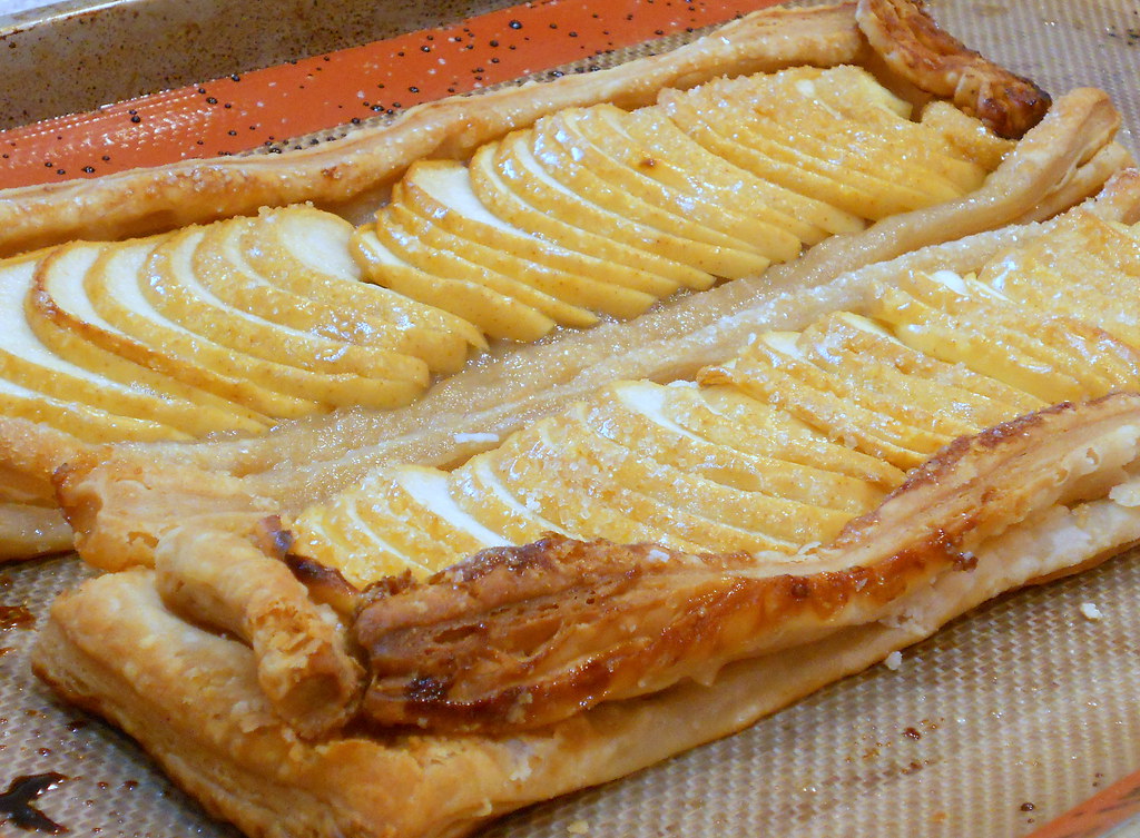 Rustic Fruit Strips Made with Homemade Puff Pastry Flickr