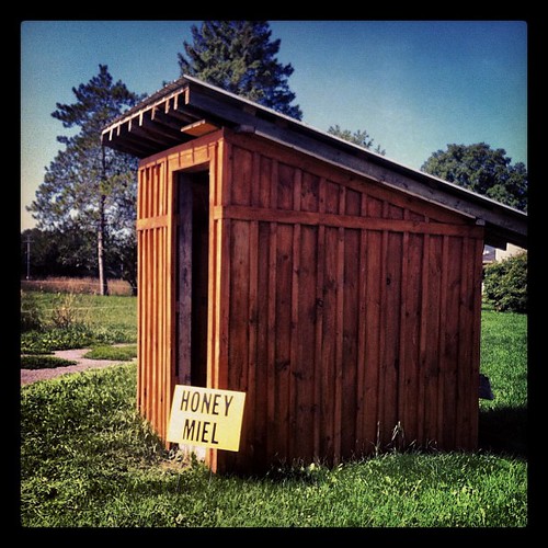 Honey hut by my house buying honey using the honor syste… Flickr