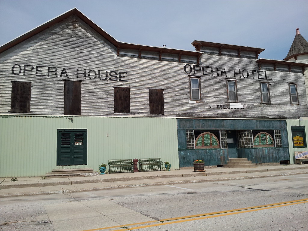 Old Mishicot Opera House Old opera house and hotel in Mish… Flickr