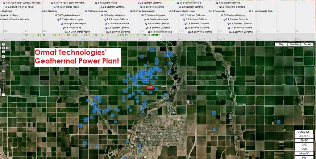 8/26/2012, Brawley, California, Earthquake Swarm Ormat Bra… Flickr