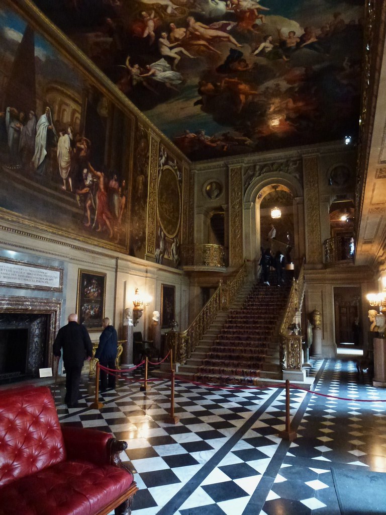 Chatsworth, Derbyshire Entrance Hall jacquemart Flickr