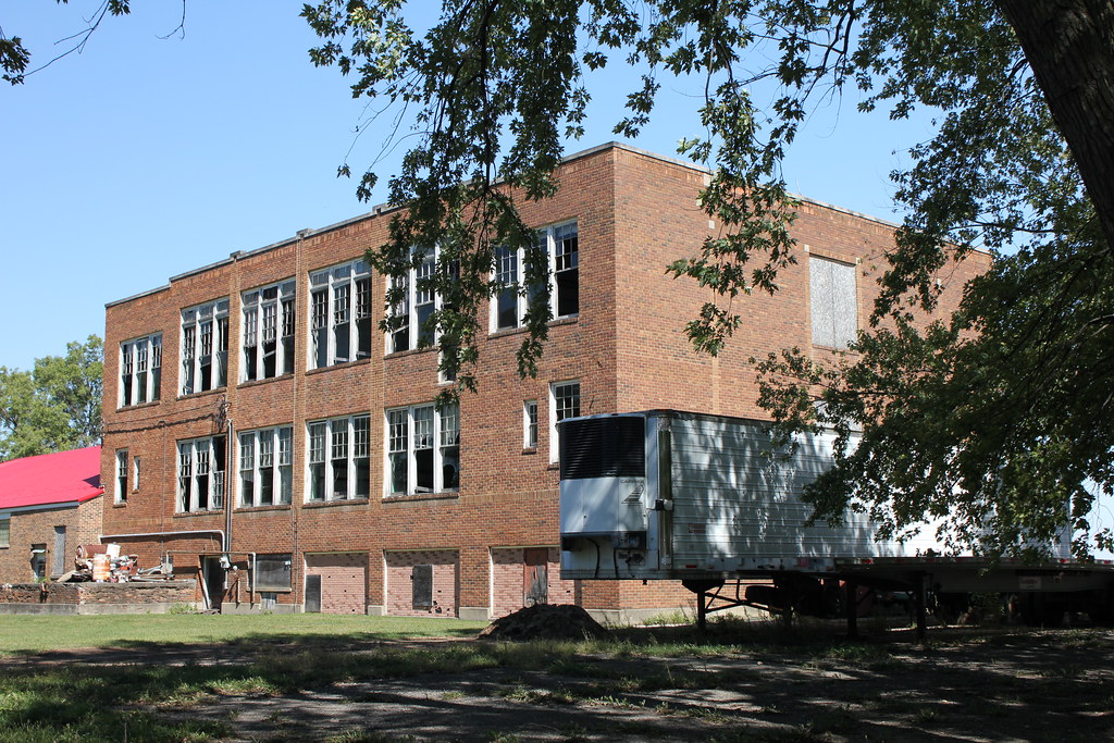Public School (Former) Fenton, IA This is the back side.… Flickr