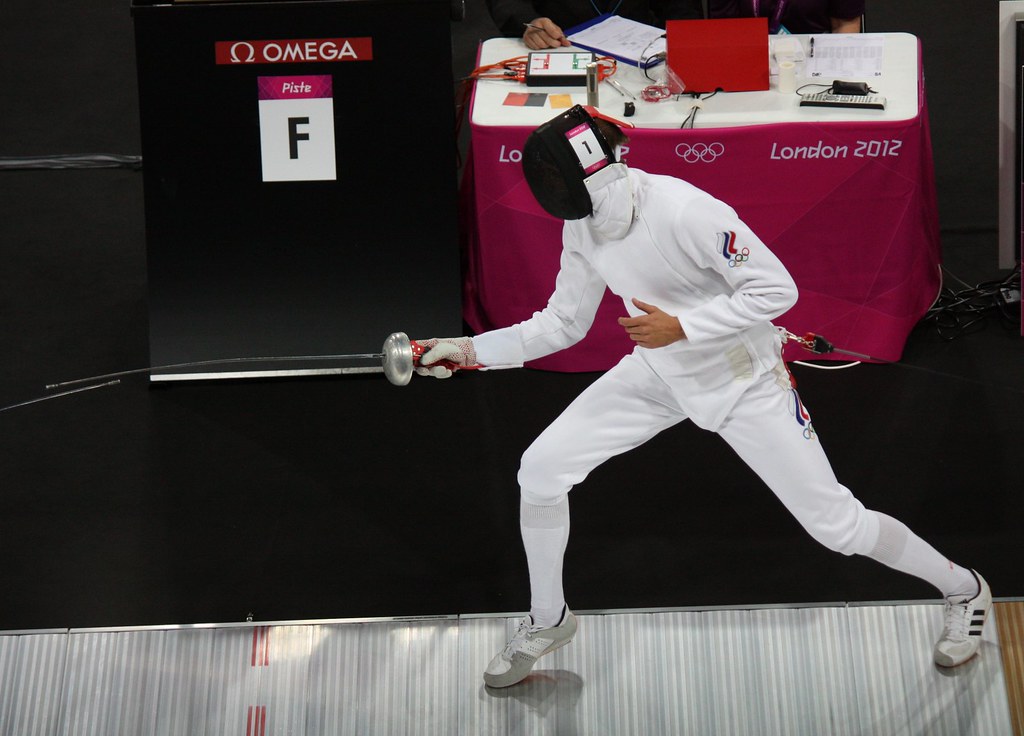 Aleksander Lesun (Russia) Men's Modern Pentathlon Epee Fen… Flickr
