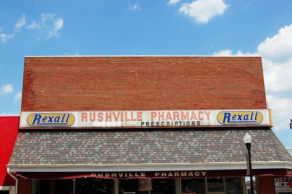 Indiana, Rushville, Rushville Pharmacy, Rexall (21,271) Flickr