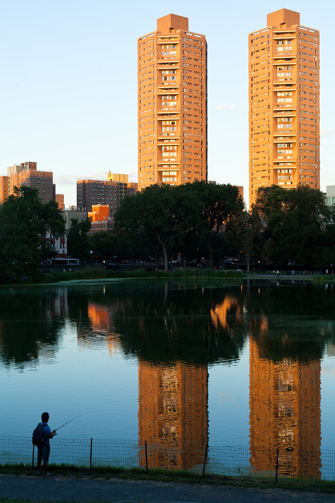 first NYC bike ride schomburg plaza towers 1 a photo on Flickriver
