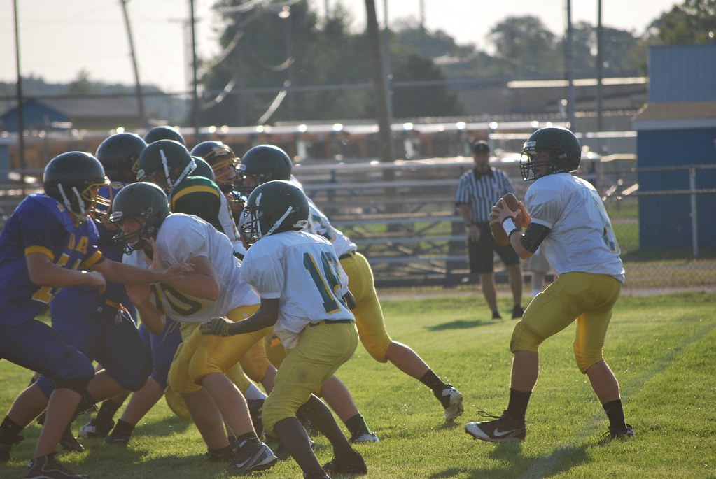 Flat Rock v. Ida Football Bill Rice Flickr