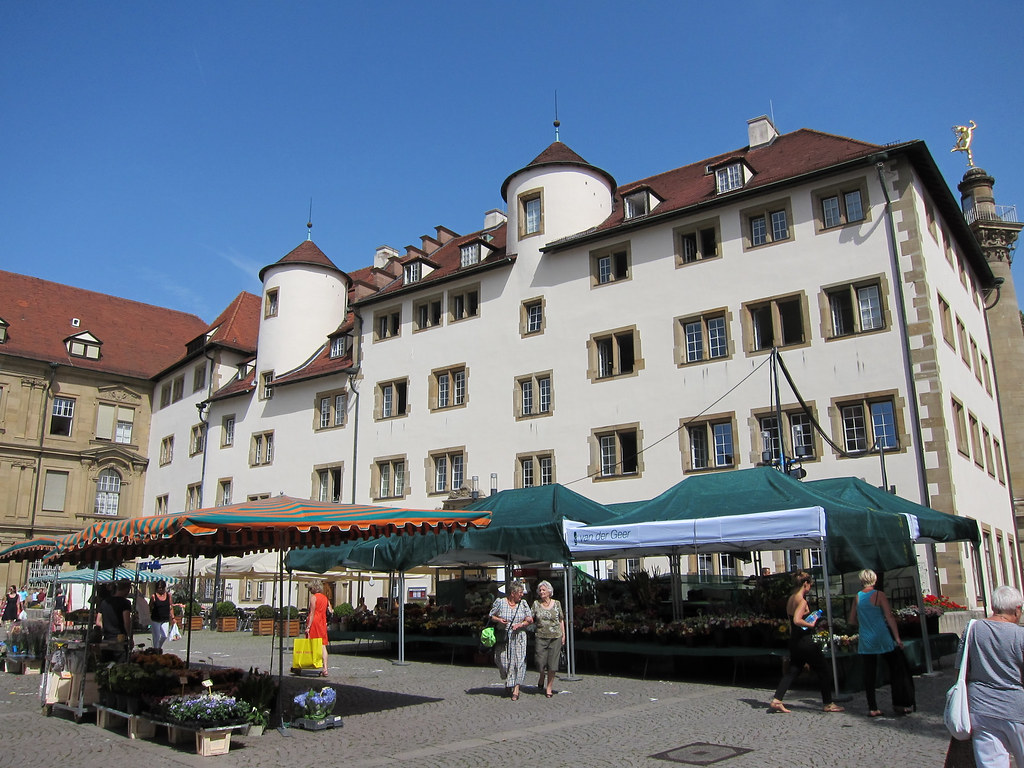Day 2 Flower market on Schillerplatz, Stuttgart chailey Flickr