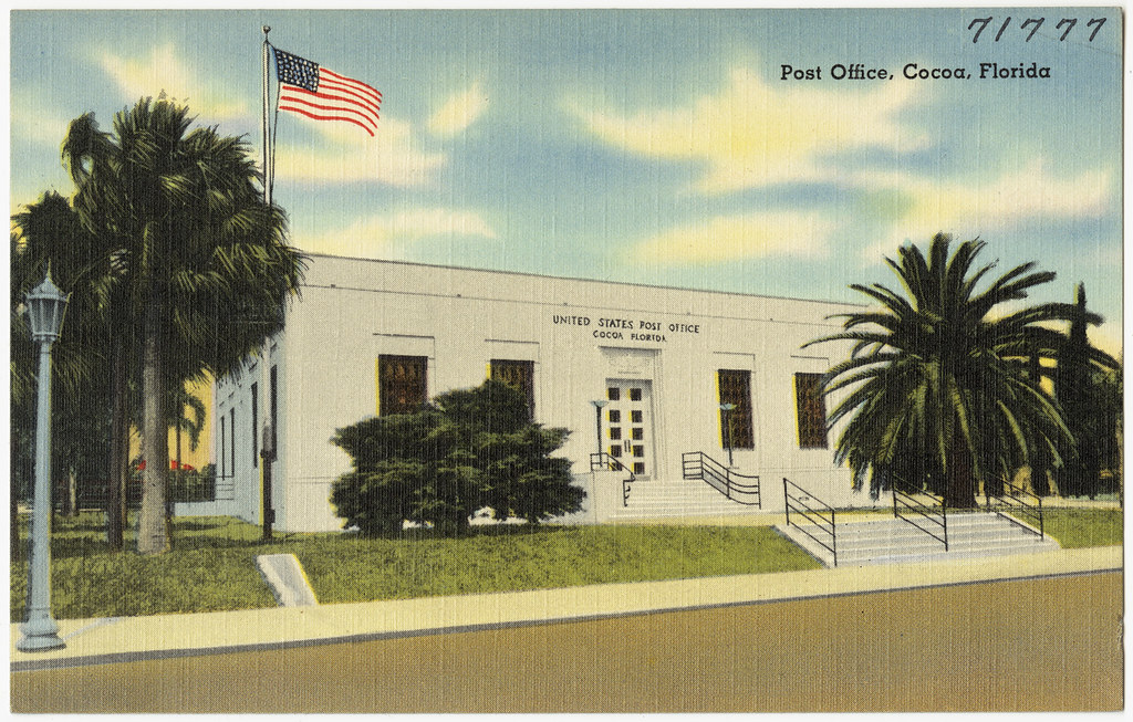 Post office, Cocoa, Florida File name 06_10_007328 Title… Flickr