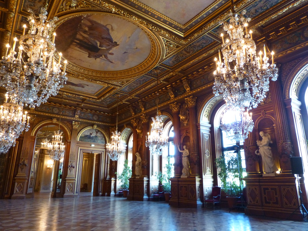 Salon Bertrand, hôtel de ville de Paris Nous somme… Flickr