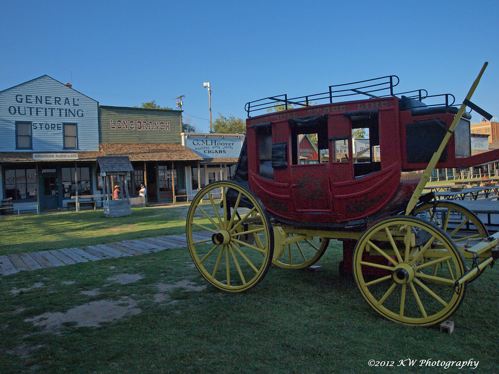 Boot Hill Museum Boot Hill Museum in Dodge City, Kansas. B… Flickr