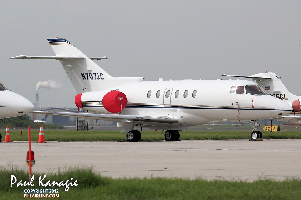 N707JC Raytheon 800XP Hawker Carney Management PHL Augus… Flickr