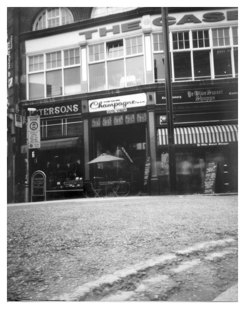 Pinhole photo The Case, Leicester Taken with this