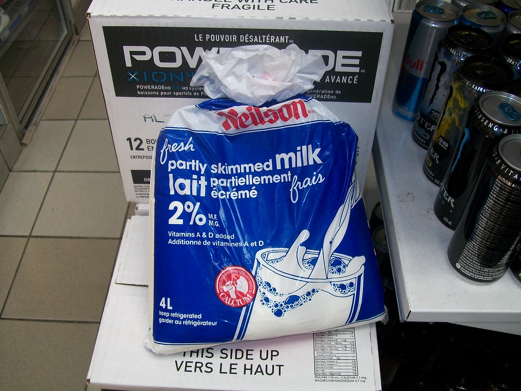 Milk in bags? Oh, Ontario, you so cray! fw_gadget Flickr